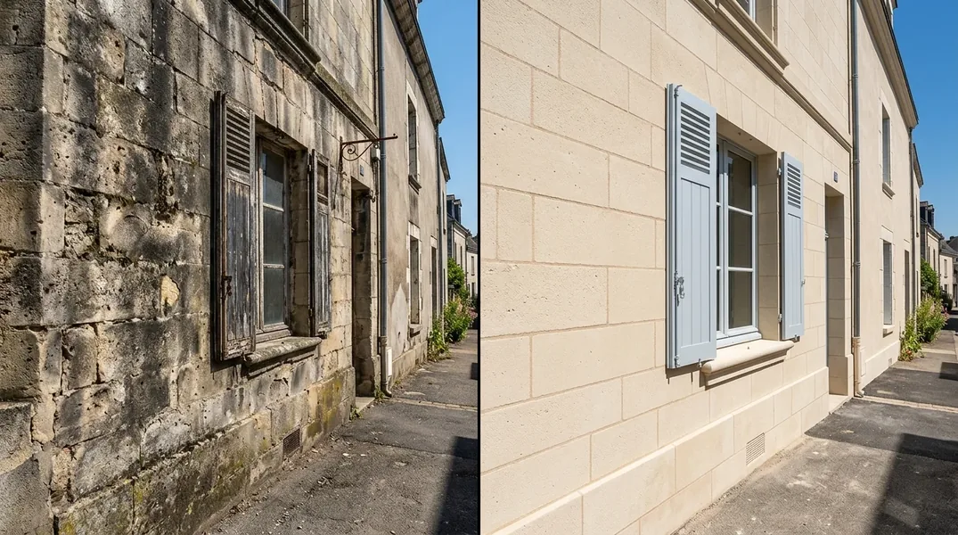 Peinture de façade au Mans : quelle finition résiste le mieux aux pluies de l’Ouest ?
