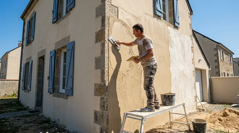 Enduit de façade Le Mans